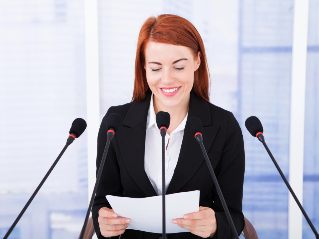 Can you be a good speaker if you have to use notes?